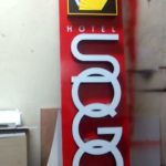 acrylic sign- hotel signs